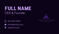 Pyramid Triangle Star Business Card Image Preview