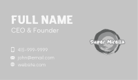 Paint Brush Circle Business Card Image Preview