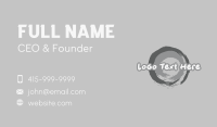 Paint Brush Circle Business Card Image Preview