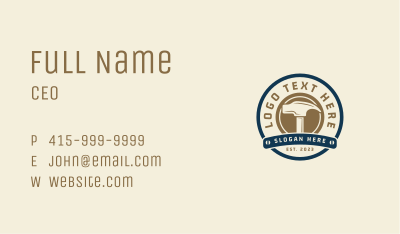 Hammer Builder Tool Business Card Image Preview