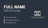 Film Shutter Photography Business Card Design