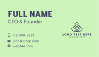 Healing Zen Spa Business Card Design