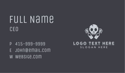 Bar Skull Brewery Business Card Image Preview