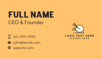 Dumpling Food Delivery Business Card Preview