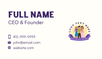 Friendship Support Group Business Card Design