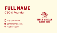 Hipster Skull Bar Business Card Image Preview