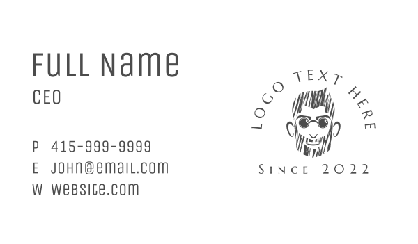 Man Beard Grooming Business Card Design Image Preview