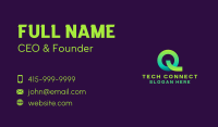 Digital Web Developer Tech Business Card Image Preview
