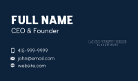Unique Media Studio Business Card Preview