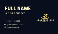 Coin Bank Accounting Business Card Design