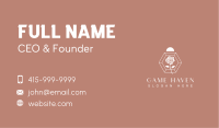Elegant Rose Perfumery Business Card Image Preview