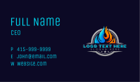 Ice Fire Ventilation Business Card Image Preview