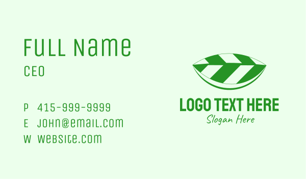 Tea Leaf Boat Business Card Design Image Preview