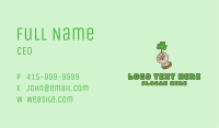 Irish Clover Hand  Business Card Image Preview