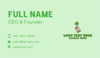 Irish Clover Hand  Business Card Image Preview