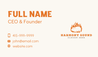 Pork Flame Grill  Business Card Image Preview