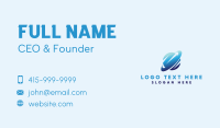 Global Blue Company Business Card Preview