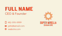 Sun Stick Business Card Image Preview