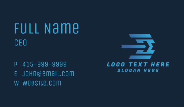 Freight Arrow Logistics Business Card Design Image Preview