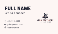 Samurai Gourmet Sushi Business Card Preview