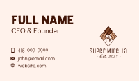 Diamond Mountain Coffee Business Card Image Preview