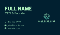 Cyber Tech Programmer Business Card Preview