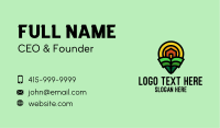 Nature House Location Pin Business Card Image Preview