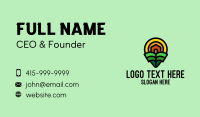 Nature House Location Pin Business Card Preview