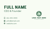 Mountain Camp Letter Business Card Preview