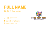 Fun Inflatable Castle Business Card Image Preview