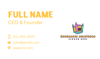 Fun Inflatable Castle Business Card Image Preview