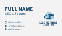 Storage Warehouse Property Business Card Design