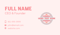 Rolling Pin Restaurant Business Card Image Preview