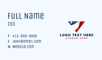 Patriotic American Eagle Business Card Image Preview