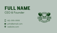 Shovel Planting Eco Business Card Preview