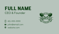Shovel Planting Eco Business Card Image Preview