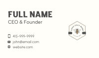 Hexagon Honey Bee Business Card Image Preview