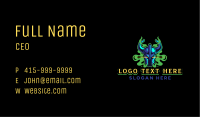 Warrior Gaming Smoke Business Card Image Preview