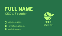 Green Natural Herbal Pharmacy Business Card Image Preview