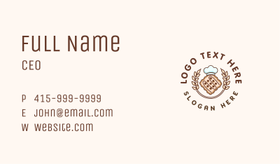 Cookie Cracker Sweets Business Card Image Preview
