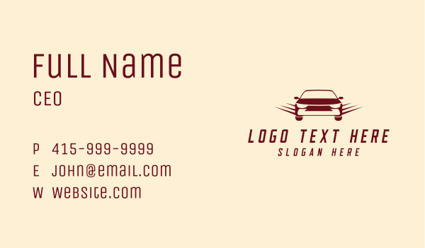 Car Vehicle Transportation Business Card Design Image Preview