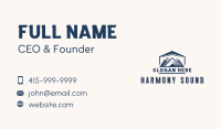 Alpine Valley Hiking Business Card Image Preview