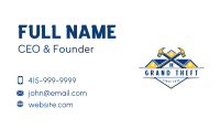 Hammer Handyman Renovation Business Card Image Preview