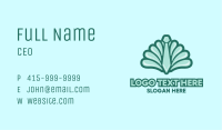 Clam Neck Tie Business Card Image Preview