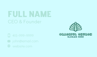 Clam Neck Tie Business Card Image Preview