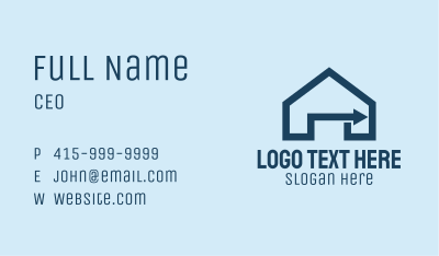 Warehouse Storage Logistics Business Card Image Preview