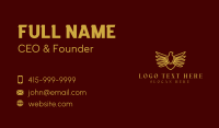 Eagle Wings Premium Shield Business Card Preview