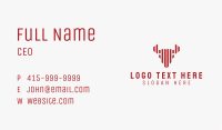 Modern Bull Meat Shop  Business Card Image Preview