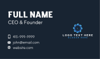 Technology Cyber Network Business Card Image Preview