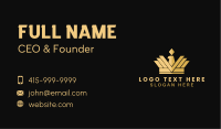 Deluxe Eagle Crown Business Card Image Preview